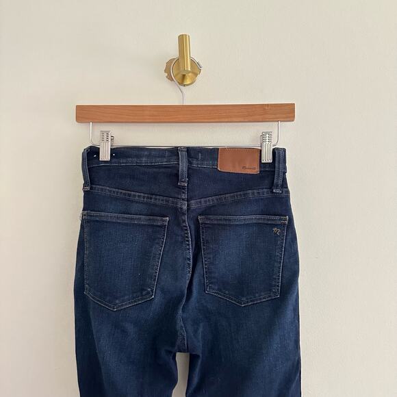 Madewell 10" High-Rise Skinny Jeans in Hayes Wash 25 - Picture 8 of 11
